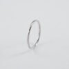 18ct Gold 1.5mm Delicate Halo Wedding Ring