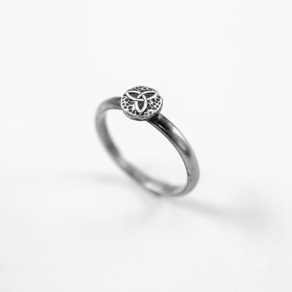 Sterling Silver Triquetra Ring
