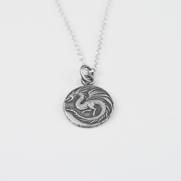 Sterling Silver Wyvern Pendant - Image 3